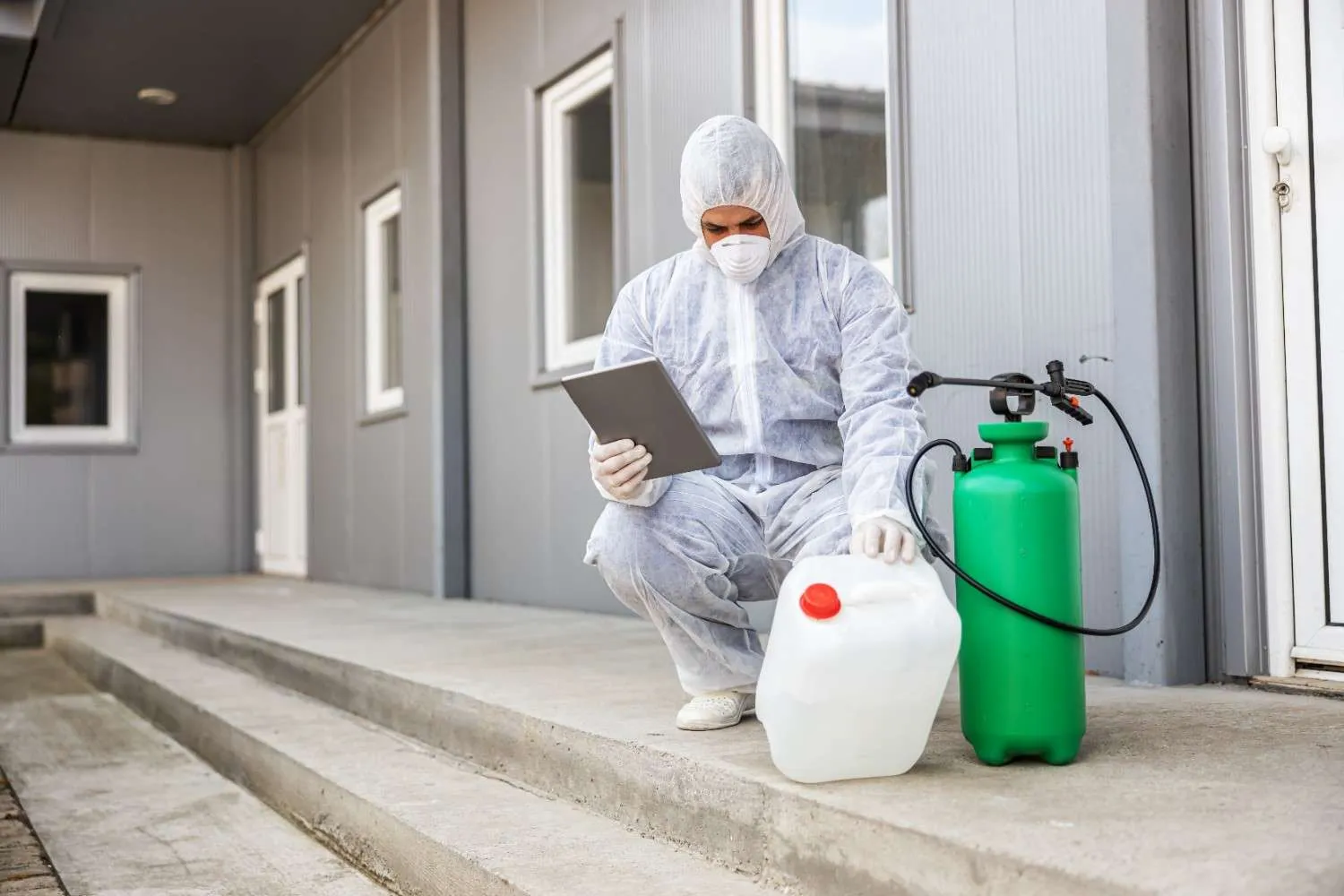 Pest Defenses service at work